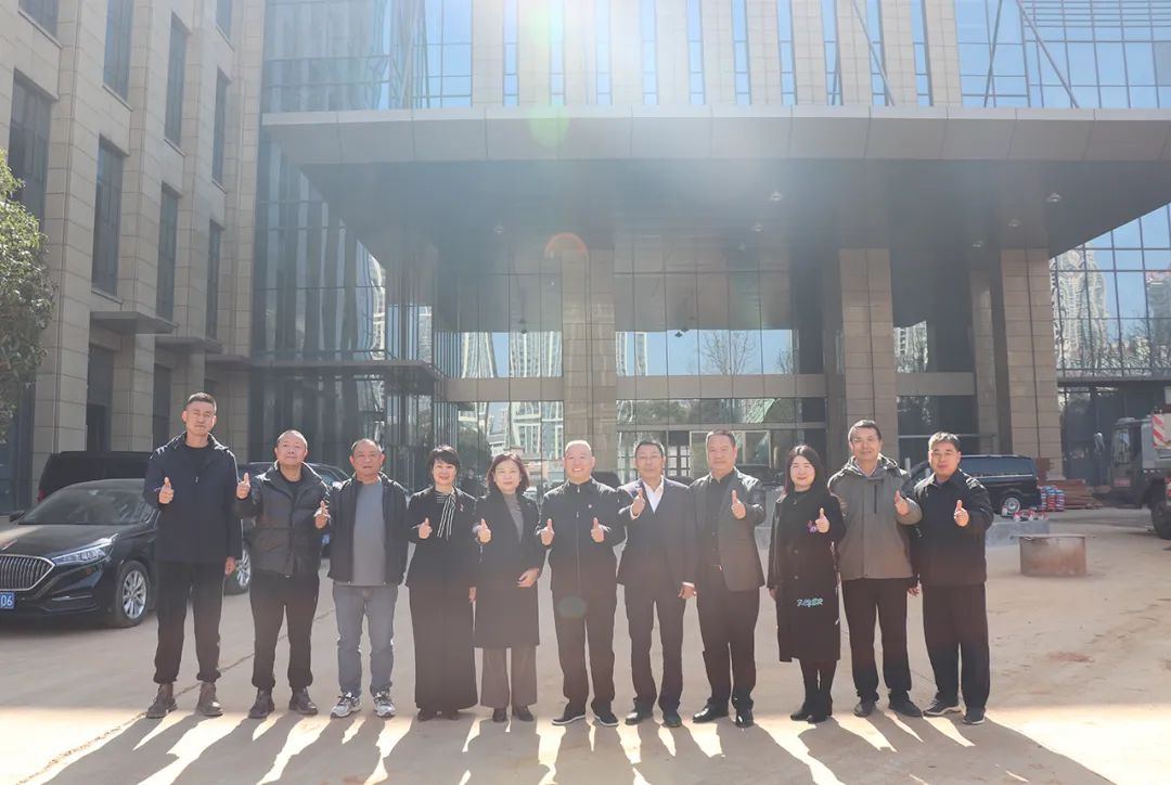 益阳市政协副主席戴朝一行莅临绿之韵中心走